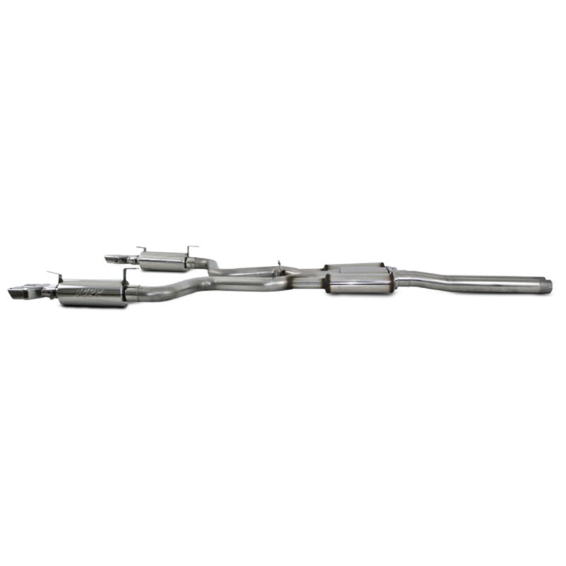 MBRP 08-11 Dodge Challenger SRT8 6.1L Hemi T304 Cat Back Dual Split Rear - T1 Motorsports