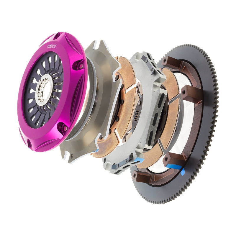 Exedy 2004-2014 Subaru Impreza WRX STI H4 Hyper Twin Cerametallic Clutch Sprung Disc Pull Type - T1 Motorsports
