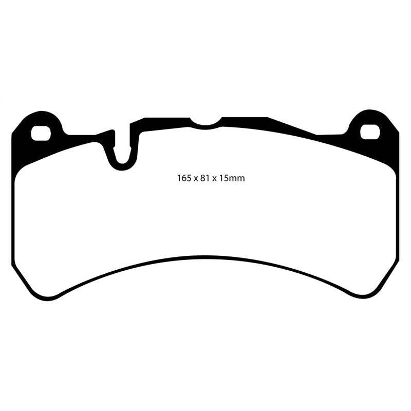 EBC Redstuff Brake Pads -  06-08 Ferrari 599 6.0 - Front Brake Pads