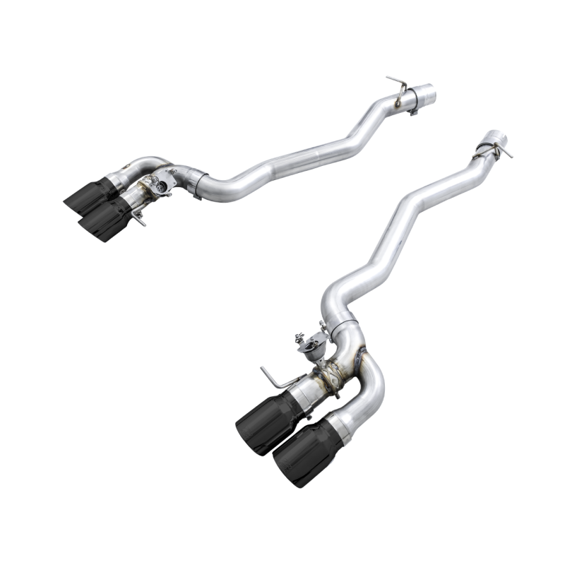 AWE Tuning 18-19 BMW M5 (F90) 4.4T AWD Cat-back Exhaust - Track Edition (Diamond Black Tips)