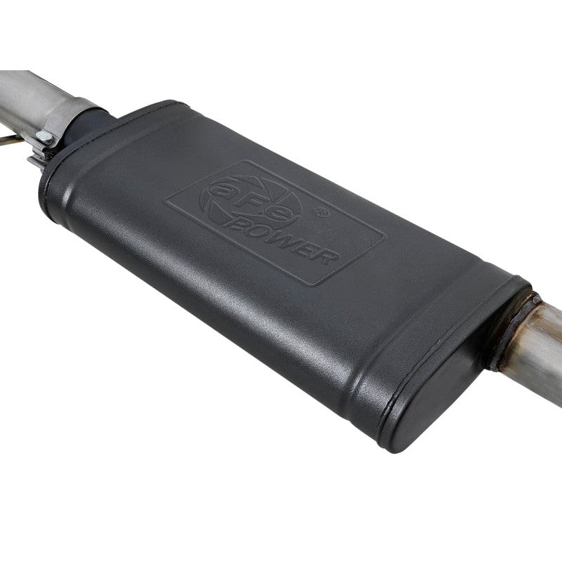 aFe Large Bore HD 3in 304 SS Cat-Back Exhaust w/ Black Tips 14-19 Jeep Grand Cherokee (WK2) V6-3.6L