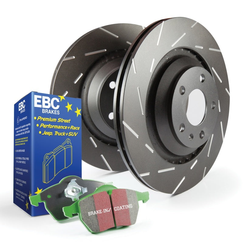 EBC S2 Kits Greenstuff Pads & USR Rotors - T1 Motorsports