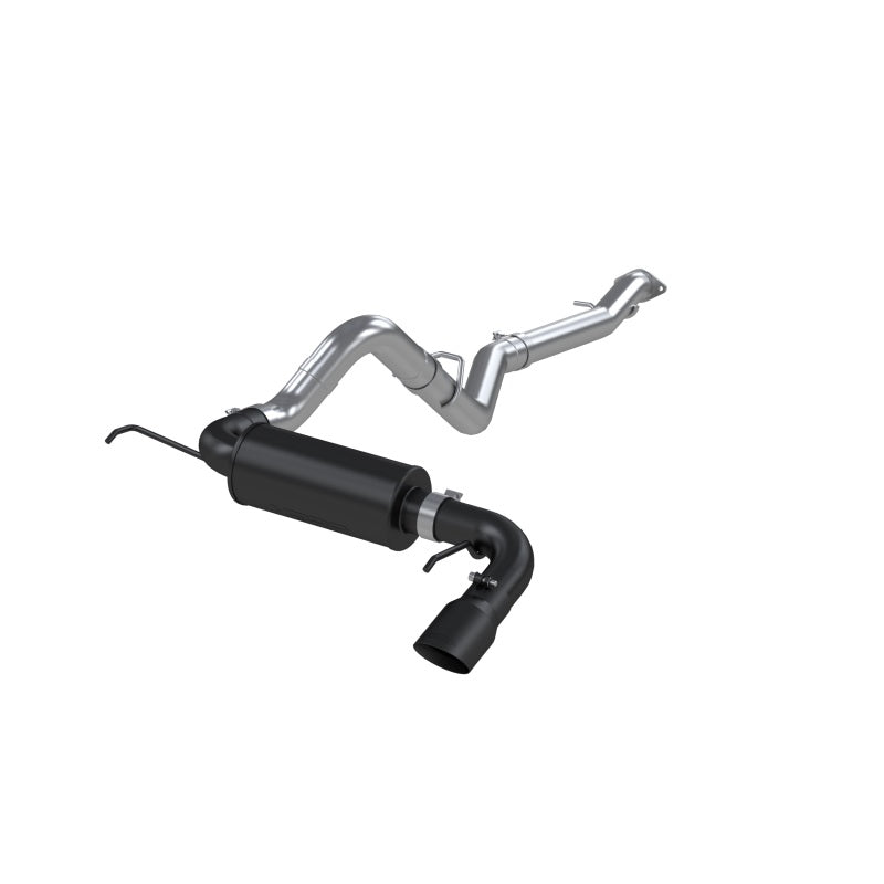 MBRP 2021+ Ford Bronco 2.3L/2.7L EcoBoost 3in Black Aluminized Catback Exhaust - T1 Motorsports