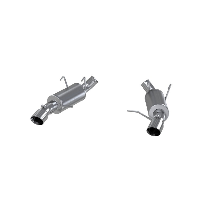 MBRP 11-14 Ford Mustang GT 5.0 3in Dual Muffler Axle Back Split Rear Alum Exhaust System - T1 Motorsports