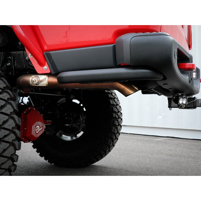 aFe +20 Jeep Gladiator MACH Force-Xp 3 IN 409 Stainless Steel Cat-Back Hi-Tuck Cat-Back