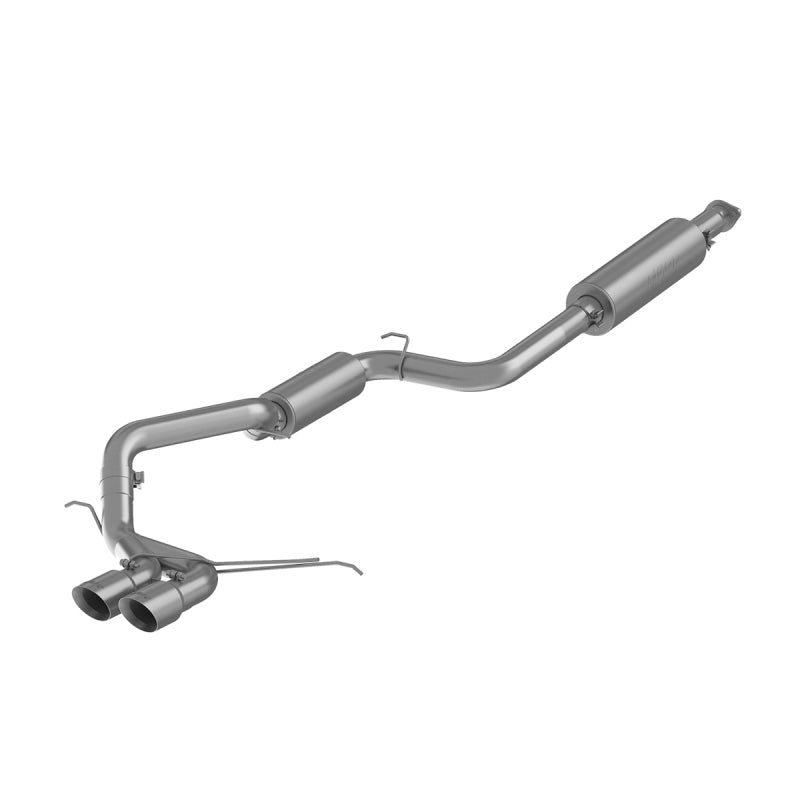 MBRP 13-14 Ford Focus ST 2.0L EcoBoost Dual Center Outlet T304 3in Cat Back - T1 Motorsports
