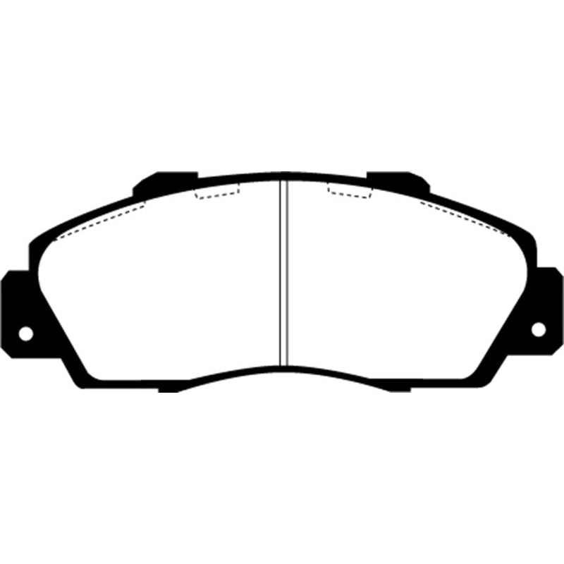EBC Redstuff Brake Pads -  97 Acura CL 3.0 - Front Brake Pads