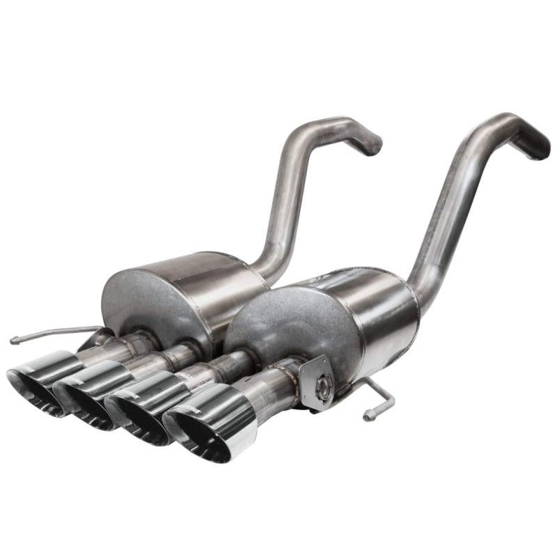 Corsa 2.75in Xtreme Axle-Back w/ Factory NPP & Quad Polished Tips - 2015-2019 Chevrolet Corvette C7 Z06 6.2L