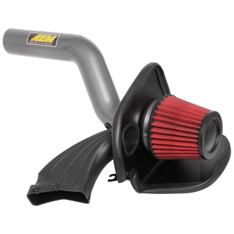 AEM 16-18 Ford Focus RS L4-2.3L F/I Gunmetal Gray Cold Air Intake - T1 Motorsports