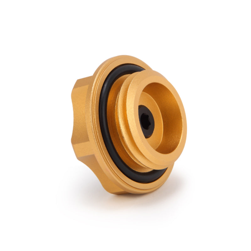 Mishimoto Subaru Oil FIller Cap - Gold - T1 Motorsports