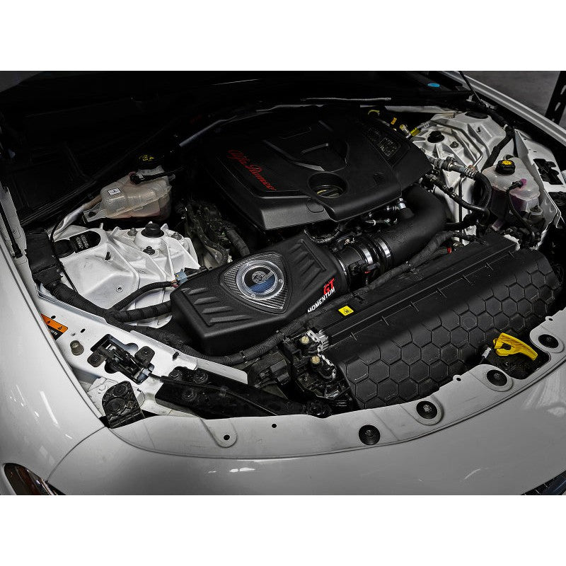 aFe Momentum GT Pro 5R Cold Air Intake System 2017 Alfa Romeo Giulia I4 2.0L (t)