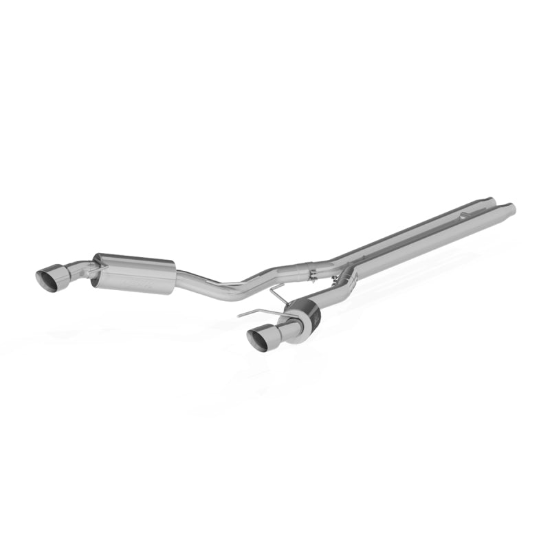 MBRP 15 Ford Mustang GT 5.0 3in Cat Back Dual Split Rear Street Version 4.5in Tips - Aluminized - T1 Motorsports