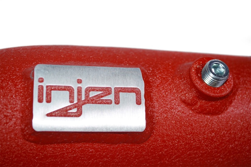 Injen 17-19 Honda Civic Type-R Aluminum Intercooler Piping Kit - Wrinkle Red - T1 Motorsports
