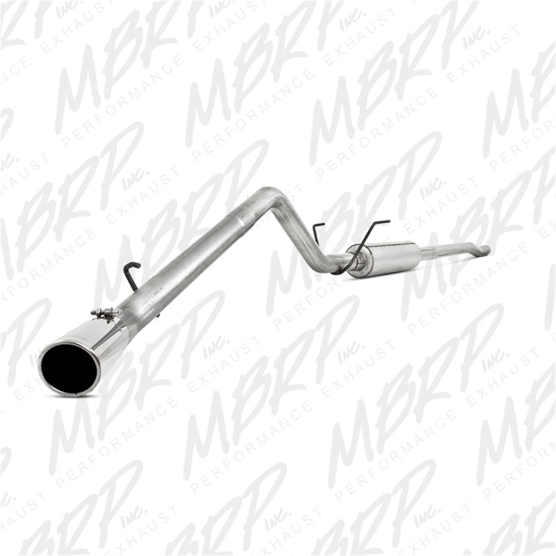 MBRP 06-08 Ram Hemi 1500 Mega Cab 5.7L / 03-13 Ram Hemi 2500/3500 5.7L Alum 3in Cat Back Single Side - T1 Motorsports