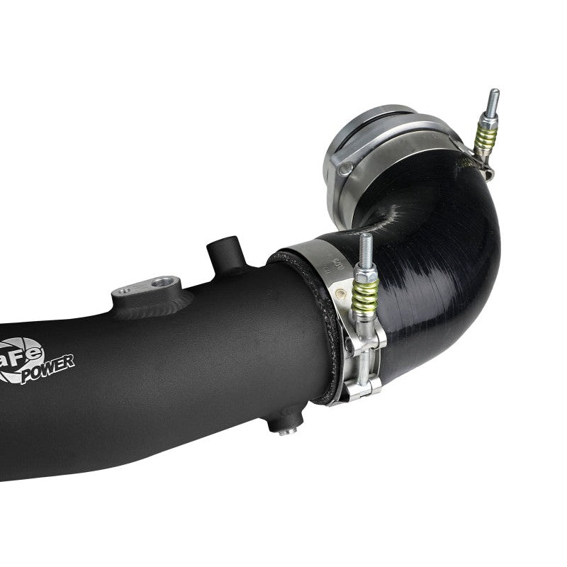 aFe 2020 Toyota Supra 3.0L 3in Black Intercooler Tube - Hot