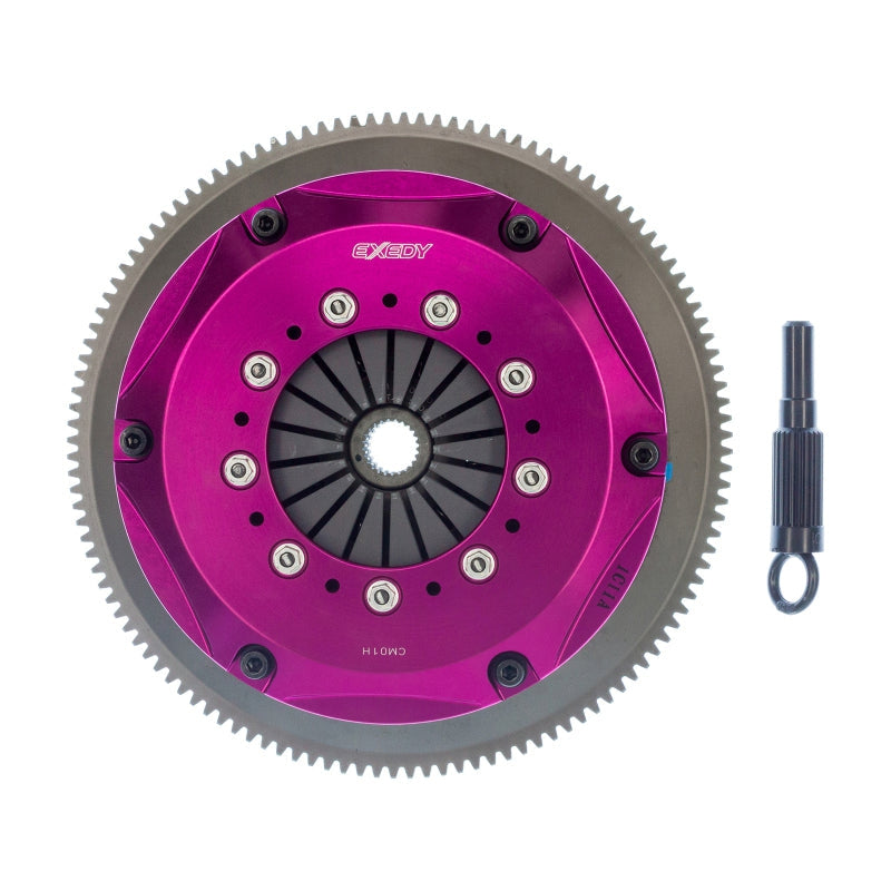 Exedy 2003-2007 Infiniti G35 V6 Hyper Twin Cerametallic Clutch Sprung Center Disc Push Type Cover - T1 Motorsports