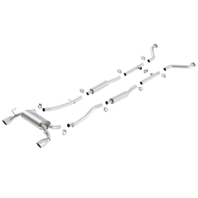 Borla 03-08 350Z True Dual Cat-Back Exhaust 2BOXES - T1 Motorsports