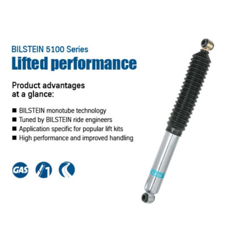 Bilstein 5100 Series 96-02 Toyota 4Runner Rear 46mm Monotube Shock Absorber
