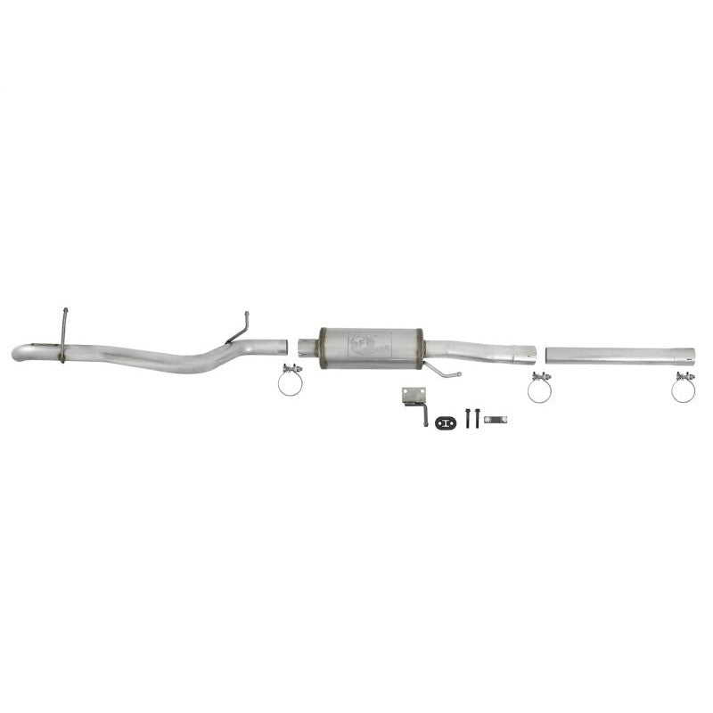 aFe Scorpion 2-1/2in Aluminized Steel Cat-Back Exhaust 07-18 Jeep Wrangler (JK) V6 3.6L/3.8L (2/4dr)