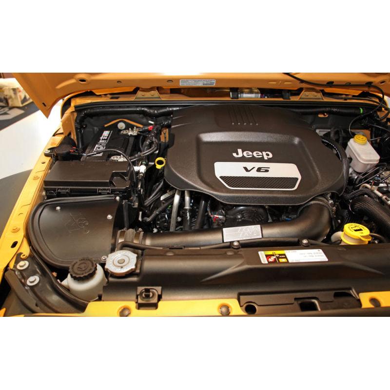 K&N 71 Series Performance Intake Kit for 12-18 Jeep Wrangler 3.6L V6 (12-15 CARB Approved)