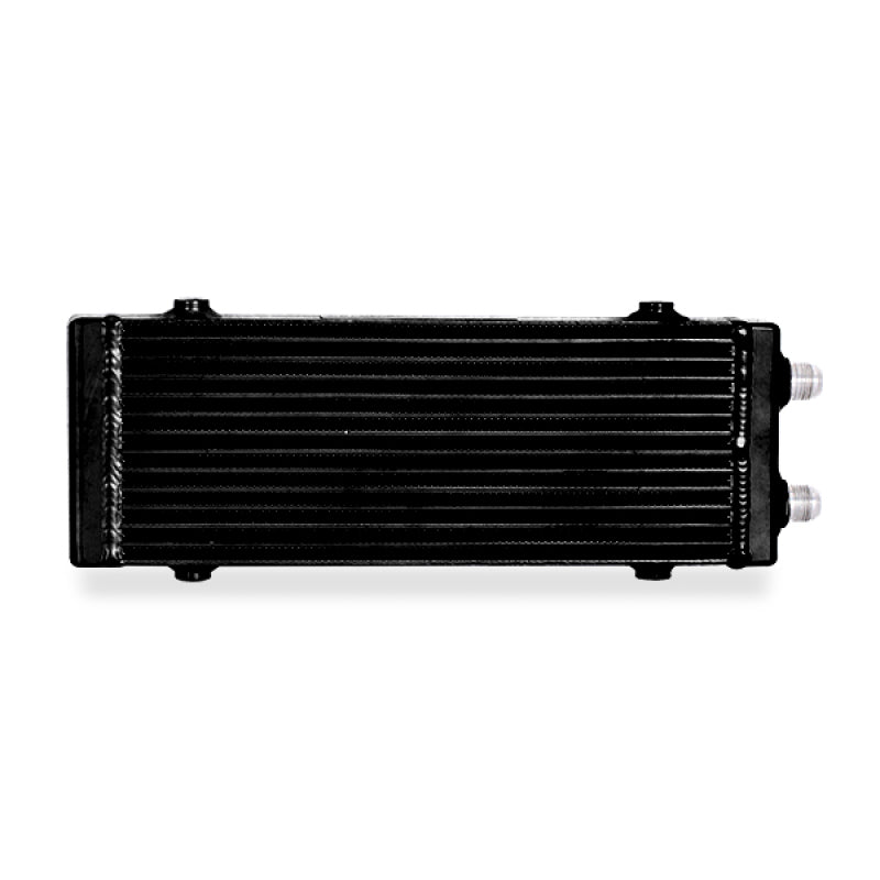 Mishimoto Universal Medium Bar and Plate Dual Pass Black Oil Cooler - T1 Motorsports