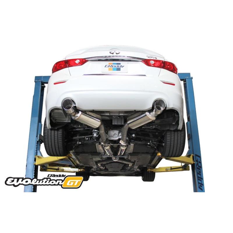 GReddy 16+ Infiniti Q50 Evolution (RWD ONLY) GT Cat-Back Exhaust - T1 Motorsports