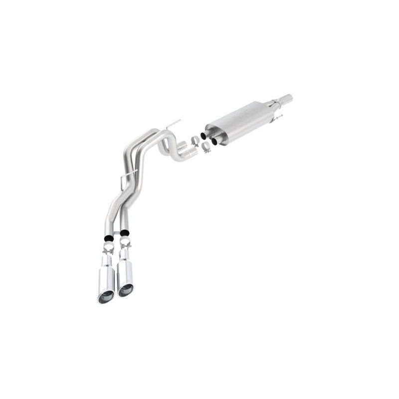 Borla 10-14 Ford F-150 SVT Raptor 6.2L-8cyl SS Catback Exhaust - T1 Motorsports