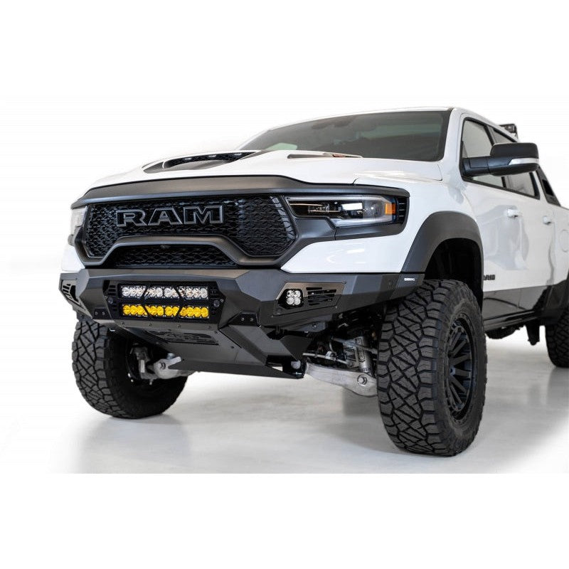 Addictive Desert Designs 2021 Dodge RAM 1500 TRX Bomber Front Bumper (20in Lights)