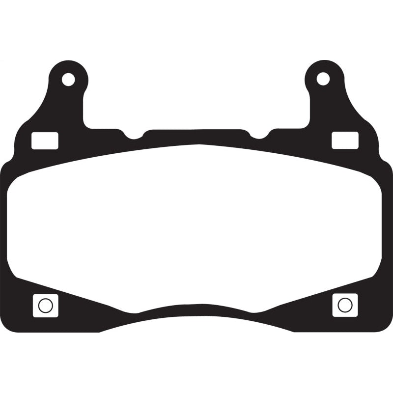 EBC Redstuff Brake Pads -  11-15 Chevrolet Camaro (5th Gen) 6.2 - Front Brake Pads