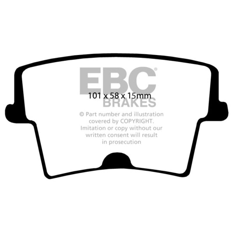 EBC Redstuff Brake Pads -  05-10 Chrysler 300C 5.7 - Rear Brake Pads