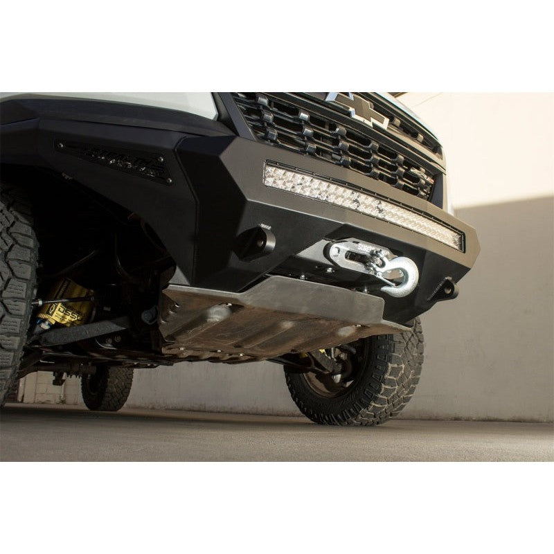 Addictive Desert Designs 17-18 Chevy Colorado Stealth Fighter Front Bumper w/ Winch Mount
