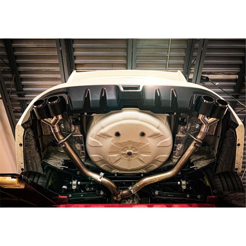 MBRP 15-19 Subaru WRX 2.0L/STI 2.5L 3in Dual Split Rear Exit w/ 3.5in Tips - T304 (Street Version) - T1 Motorsports
