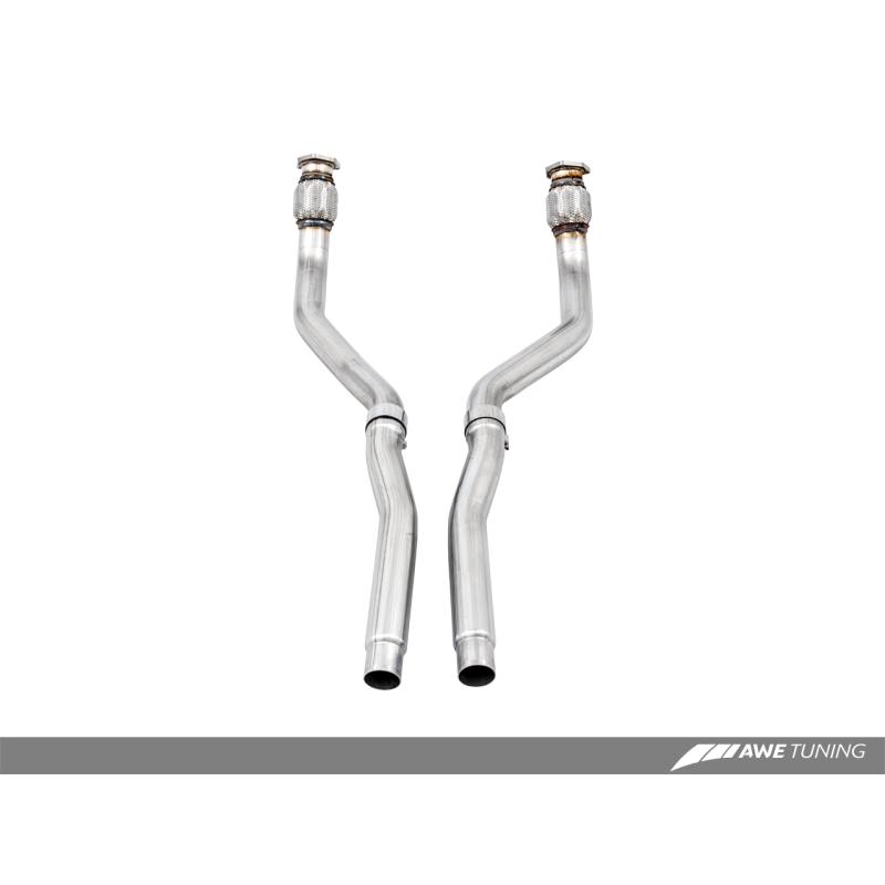 AWE Tuning Audi B8 3.0T Non-Resonated Downpipes for S4 / S5