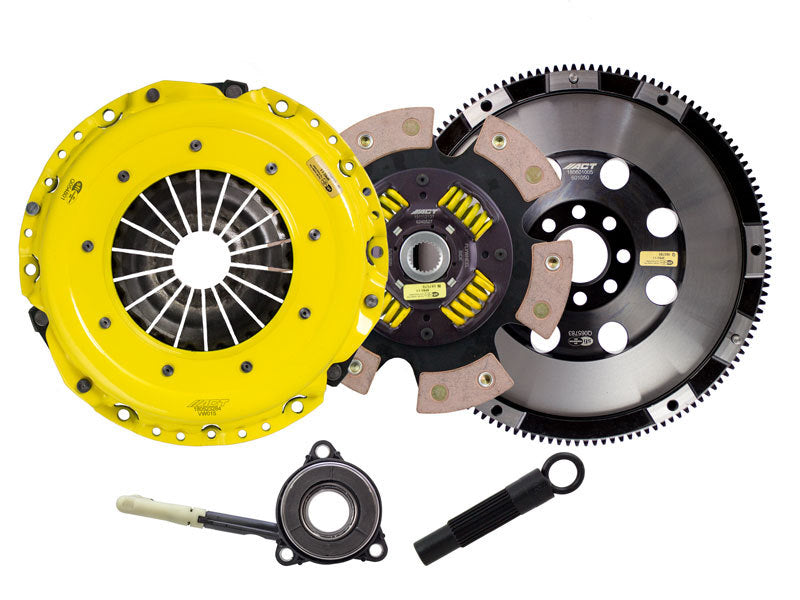 ACT 15-17 Volkswagen Golf R HD/Race Sprung 6 Pad Clutch Kit - T1 Motorsports