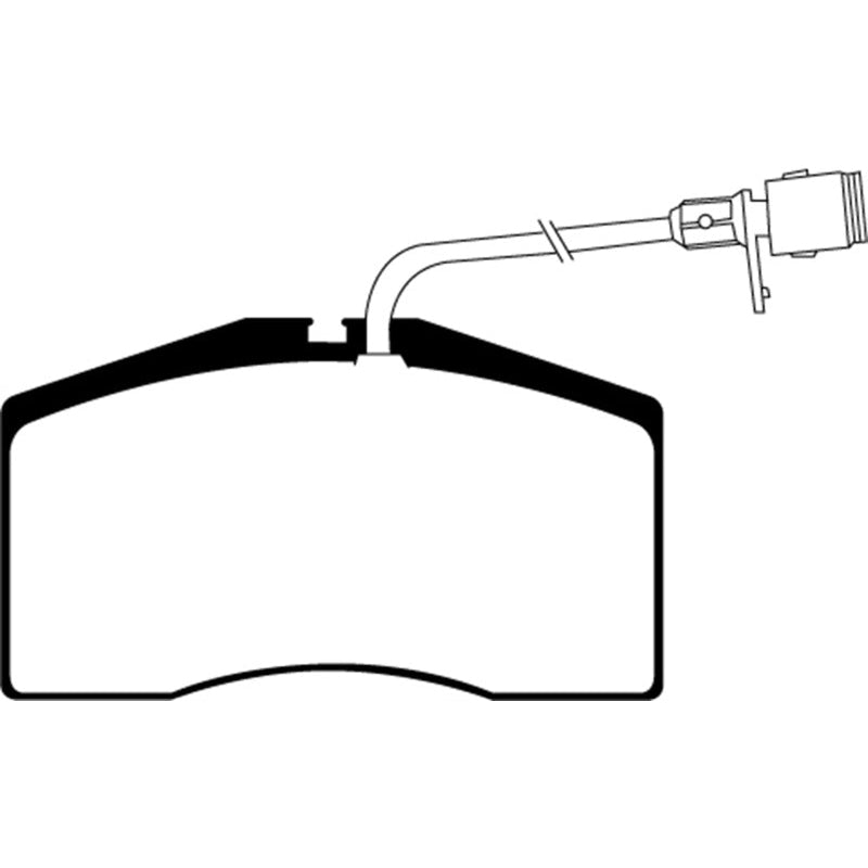EBC Redstuff Brake Pads -  01-03 Audi S8 4.2 - Front Brake Pads