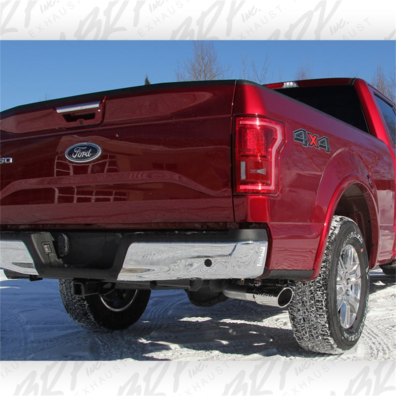 MBRP 2015 Ford F-150 2.7L / 3.5L EcoBoost 3in Cat Back Single Side T409 Exhaust System - T1 Motorsports