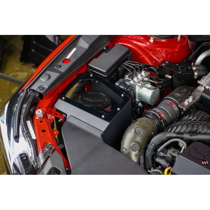 Mishimoto 2022+ Subaru WRX Performance Air Intake - Oiled Filter - Micro-Wrinkle Black