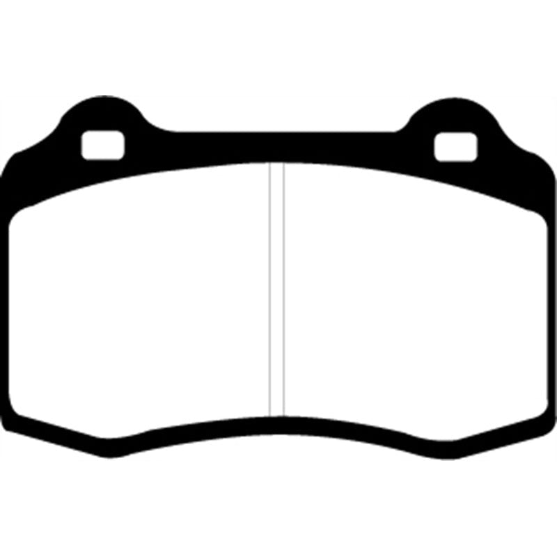 EBC Redstuff Brake Pads -  96-00 Lotus Esprit Turbo 2.0 Turbo GT3 - Front Brake Pads
