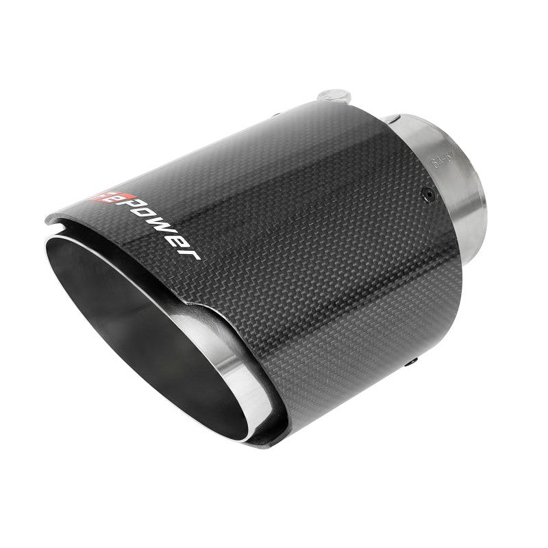 aFe MACH Force-Xp 3in to 2-1/2in 304SS Cat-Back 2020 Chevy Corvette (C8) 6.2L - Carbon Fiber Tip