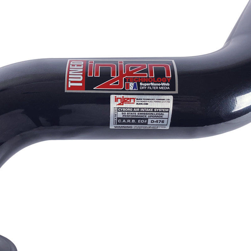 Injen 90-93 Acura Integra L4 1.8L Black IS Short Ram Cold Air Intake - T1 Motorsports