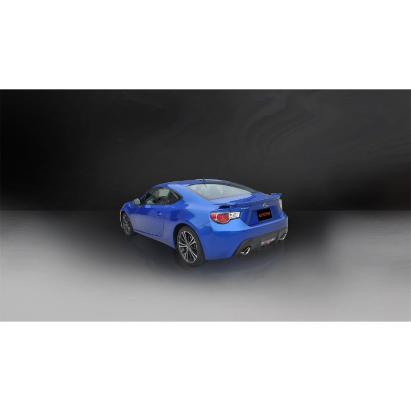 Corsa 12-14 Scion FRS / Subaru BRZ Polished Sport Cat-Back Exhaust - T1 Motorsports