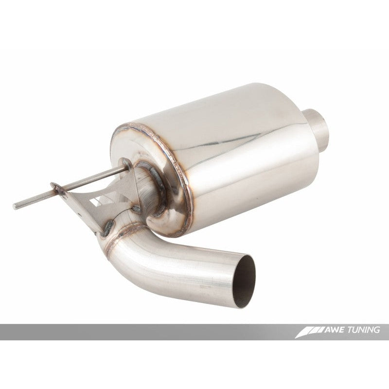 AWE Tuning BMW F3X 335i/435i Touring Edition Axle-Back Exhaust - Chrome Silver Tips (102mm) - T1 Motorsports