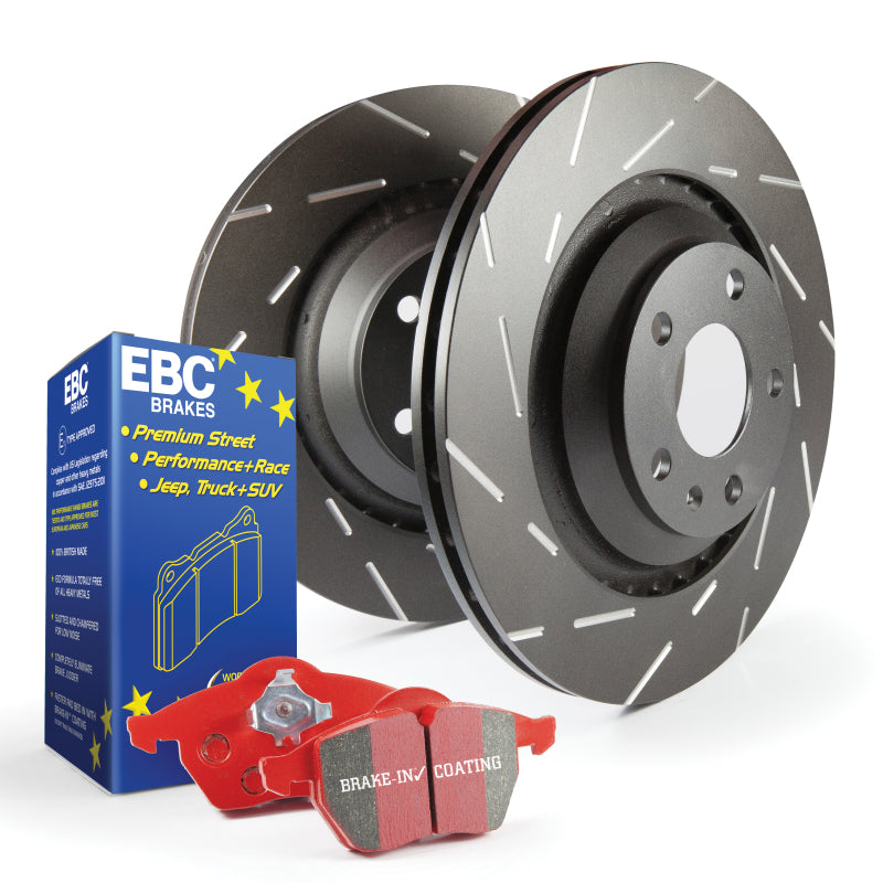 EBC S4 Kits Redstuff Pads & USR Rotors - T1 Motorsports