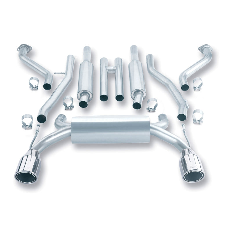 Borla 03-08 350Z True Dual Cat-Back Exhaust 2BOXES - T1 Motorsports