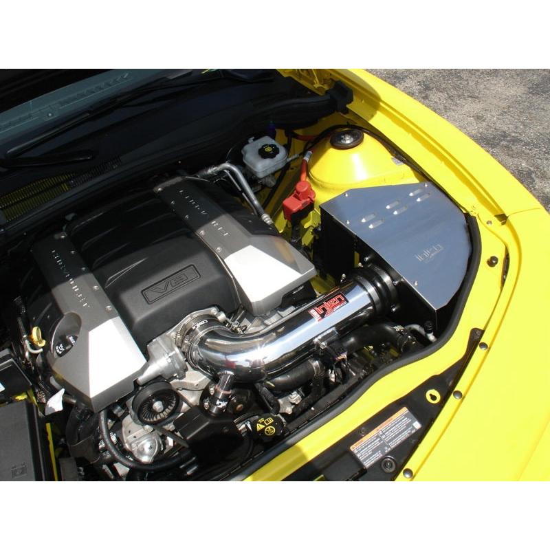 Injen 10 Camaro 6.2L V8 Wrinkle Black Power-Flow Short Ram Air Intake System - T1 Motorsports