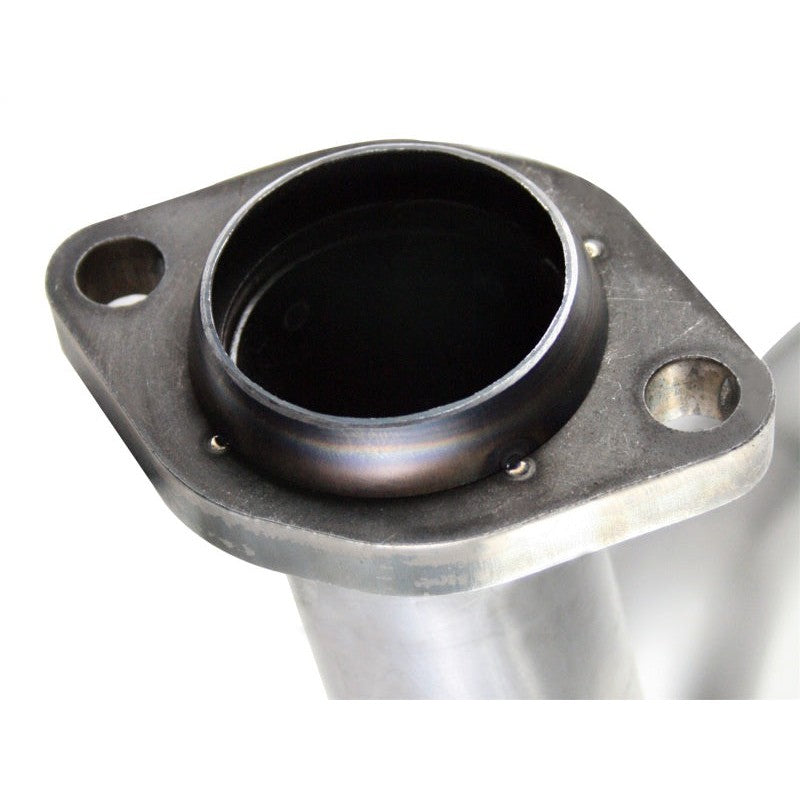 aFe Twisted Steel Delete Down-Pipe and Y-Pipe 2 to 2-1/2in Alum Steel Exhaust 12-16 Jeep Wrangler - T1 Motorsports
