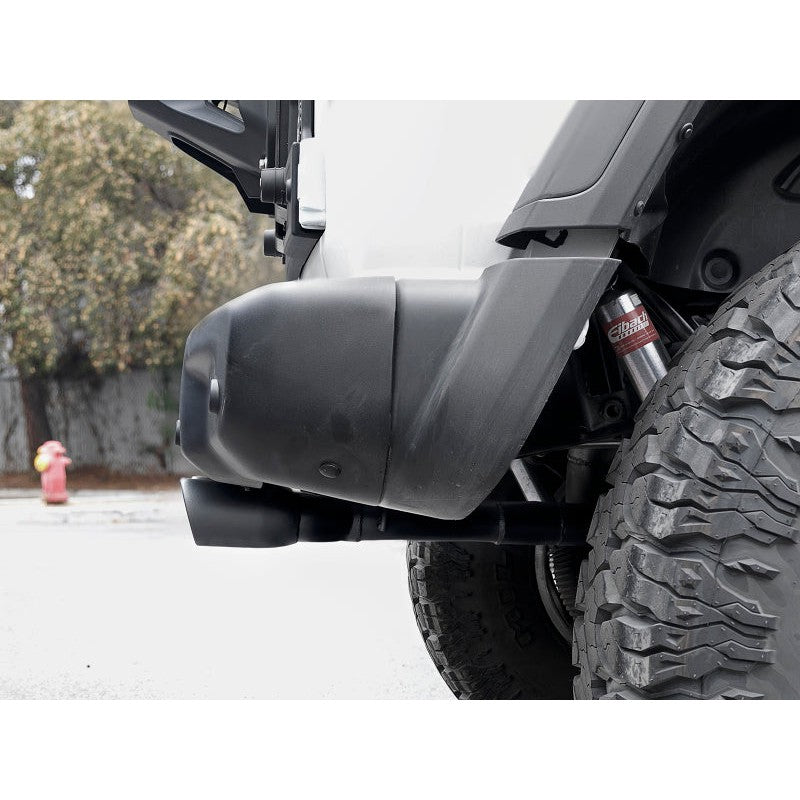 aFe Rebel Series 2.5in 304 SS Cat-Back Exhaust w/ Black Tip 18-20 Jeep Wrangler (JL)