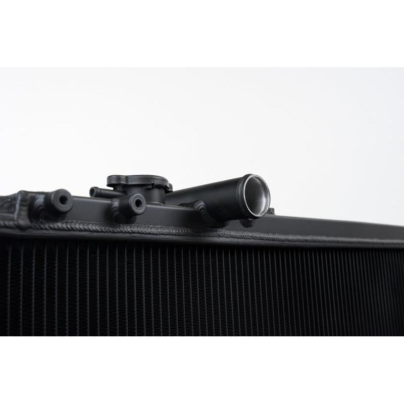 CSF 93-98 Toyota MK4 Supra Radiator - Black Finish