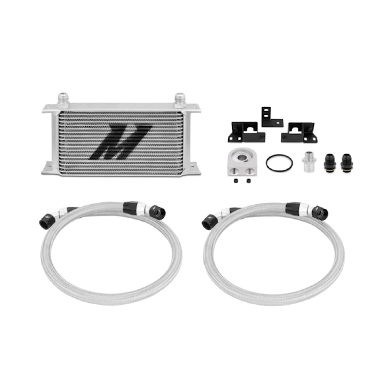 Mishimoto 07-11 Jeep Wrangler JK Oil Cooler Kit - Silver - T1 Motorsports