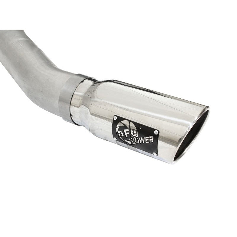 aFe MACHForce XP SS Exhaust 4in Cat-Back w/ Polish Tip 2015 Ford F-150 EcoBoost V6 2.7/3.5Ltt